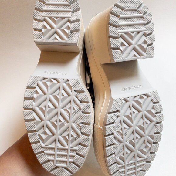 Converse Chuck 70 De Luxe Heel Metallic Silver 8.5 - Picture 15 of 16